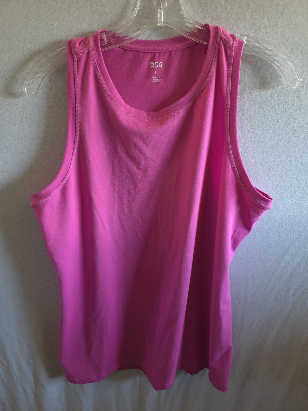 DSG Women's Sleeveless Active Tank Top - Bright Pink